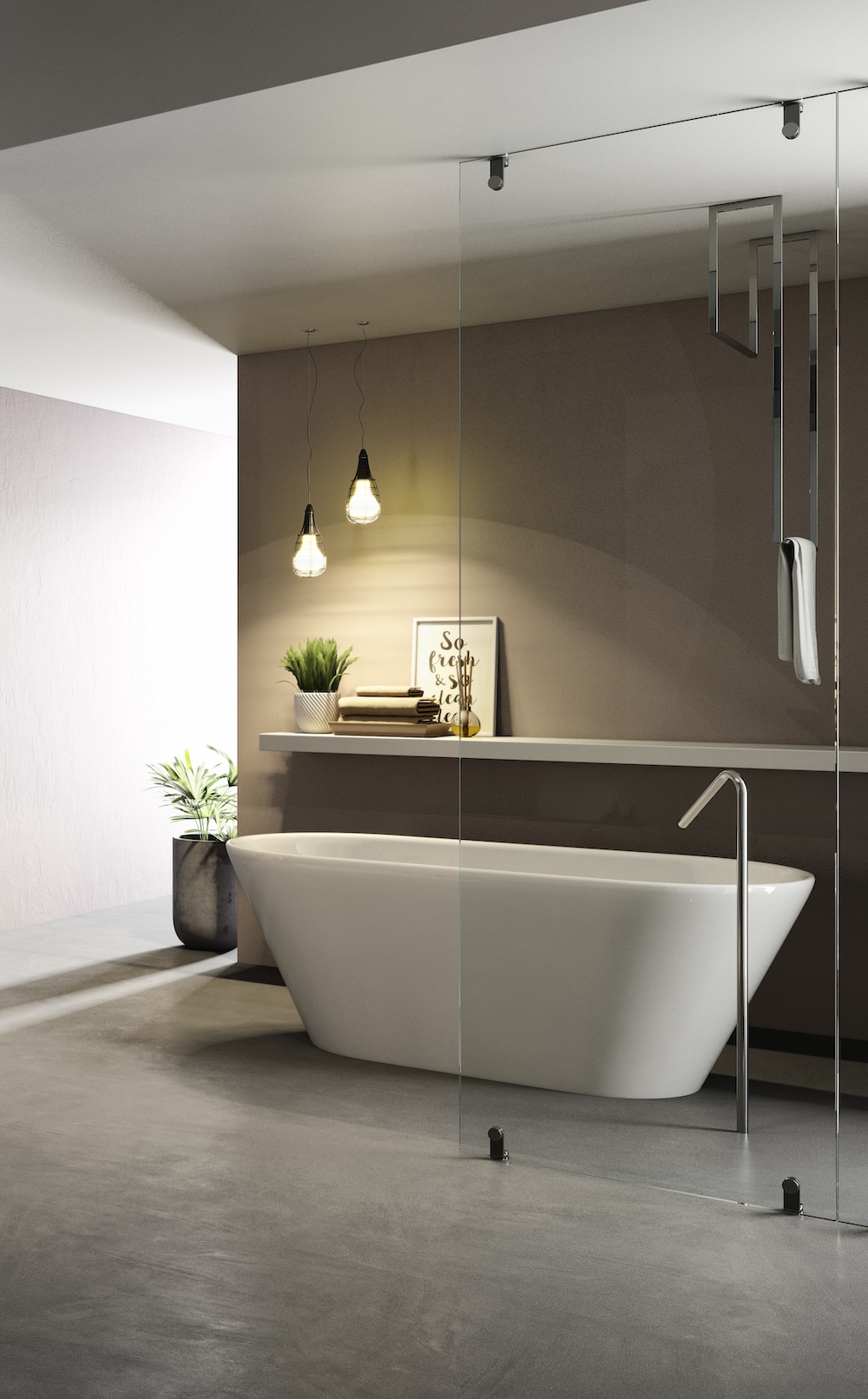 Foto Een luxe badkamer begint bij de juiste details FotoEen luxe badkamer begint bij de juiste details